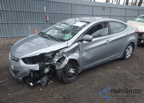 2016 Hyundai Elantra Se из США, поврежденный, VIN 5NPDH4AE5GH700587